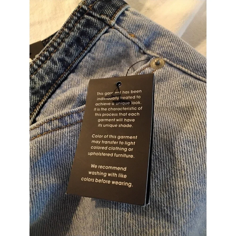 Fashion Nova Notice Me Women's Junior's Size 9 Blue Medium Wash Jeans NWT